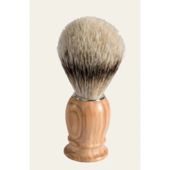 Redecker 10.5cm Wooden Shaving Brush With Badger Hair 3 Redecker 10.5cm Wooden Shaving Brush With Badger Hair
