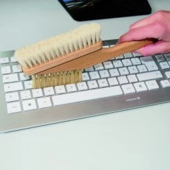 Redecker Wooden Computer Brush With Handle