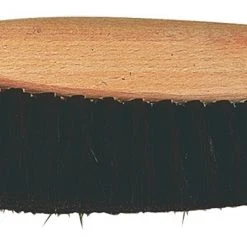Redecker Oiled Beechwood Shoe Shine Bush With Dark Horsehair Bristle
