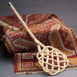 Redecker Reed Sun Shaped Carpet Beater