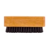 Redecker Wooden Nebuk Leather Shoe Brush