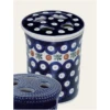 Redecker Dark Pattern Ceramic Bathroom Beaker