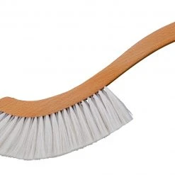 Redecker Wooden Dust Brush Sickle Shape With Handle