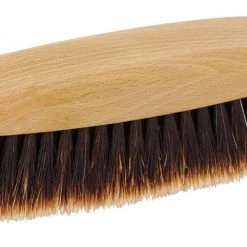 Redecker Oiled Beechwood Shoe Shine Brush With Split Horse Hair