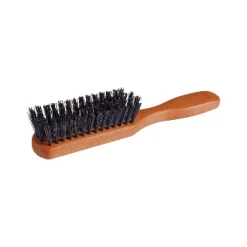 Redecker Pocket Pearwood Hair Brush With Black Bristle