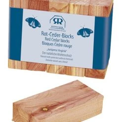 Redecker Moth Protection 5 Pieces Red Cedar Blocks