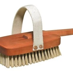 Redecker Wooden Bath Brush With Bristle & Belt