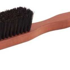 Redecker 26.5cm Pearwood Clothes Brush With Stiff Black Bristle
