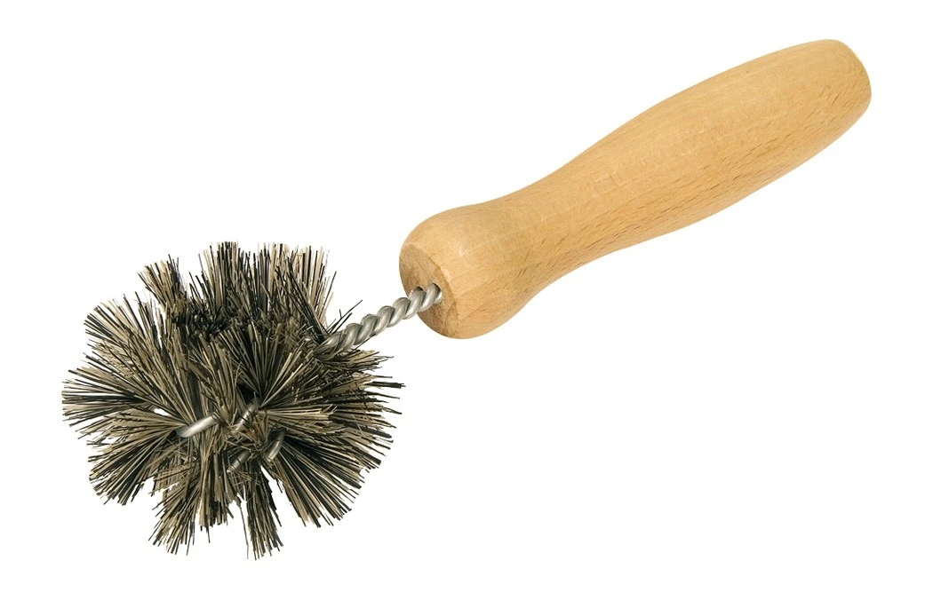 Redecker Wooden Round Scrubbing Brush With Handle 4 Redecker Wooden Round Scrubbing Brush With Handle