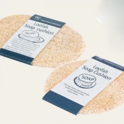 Redecker Round English Loofah Soap Cushions