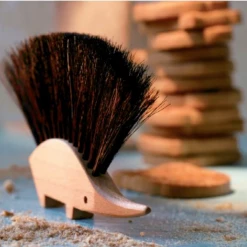 Redecker Wooden Hedgehog Table Brush