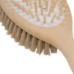 Redecker Wooden Dog Brush with Bristle and Wooden Pins