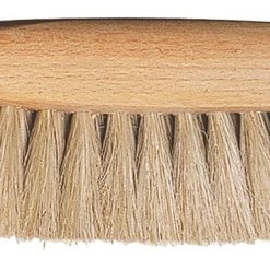 Redecker Oiled Beechwood Shoe Shine Brush With Light Horsehair Bristle