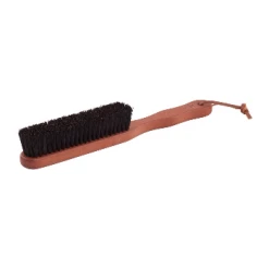 Redecker 26.5cm Pearwood Clothes Brush With Stiff Black Bristle