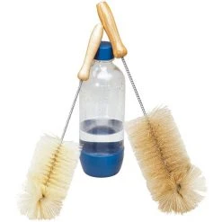 Redecker Wooden Soda Bottle Brush With Handle