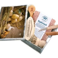 Redecker Vegetable Kitchen Kit In Metal Box