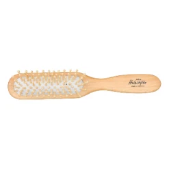 Redecker Wooden Long Hair Brush With Rounded Pins