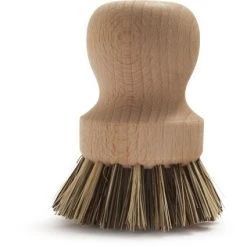 Redecker Wooden Pot Brush With Round Handle