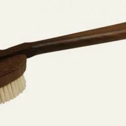 Redecker Wooden Dark Bath Brush With Handle
