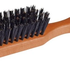 Redecker Pocket Pearwood Hair Brush With Black Bristle