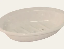 Redecker Beige Ceramic Soap Dish