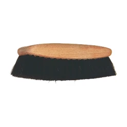 Redecker Oiled Beechwood Shoe Shine Bush With Dark Horsehair Bristle