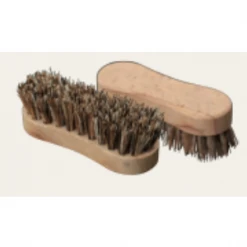 Redecker Wooden Scrub Brush With Bow Handle Oiled