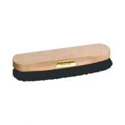 Redecker Untreated Beeechwood Shoe Shine Brush With Black Horsehair Bristle