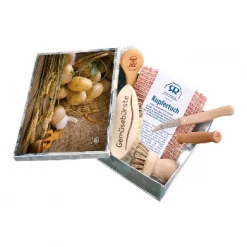 Redecker Vegetable Kitchen Kit In Metal Box