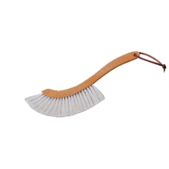 Redecker Wooden Dust Brush Sickle Shape With Handle