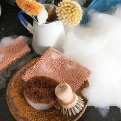 Redecker Set of 2 Woven Copper Cloth