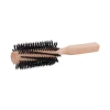 Redecker Round Beechwood Hair Brush With Stiff Boar Bristle