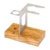 Redecker Wooden Shaving Kit Stand Oiled Beechwood