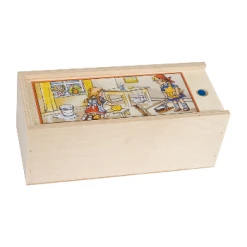 Redecker Doll House Cleaning Set in Blue