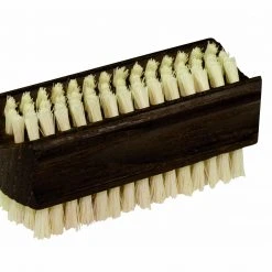 Redecker Wooden Dark Nail Brush & Light Bristle