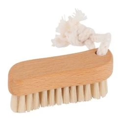 Redecker Wooden Travel Nail Brush S Shaped