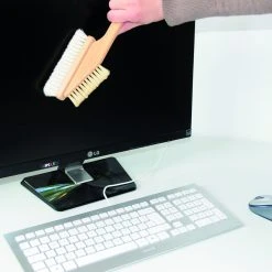 Redecker Wooden Computer Brush With Handle